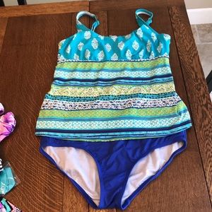 Lands End Tankini and Bottoms